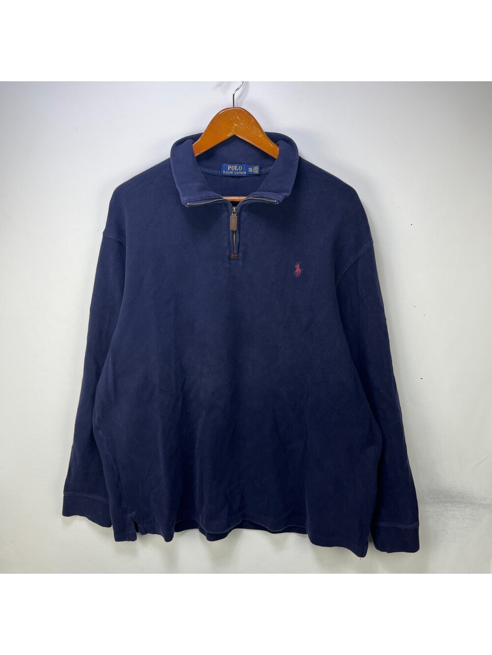 Vintage Ralph Lauren Polo Half Zip Fleece Sweatshirt 2XL